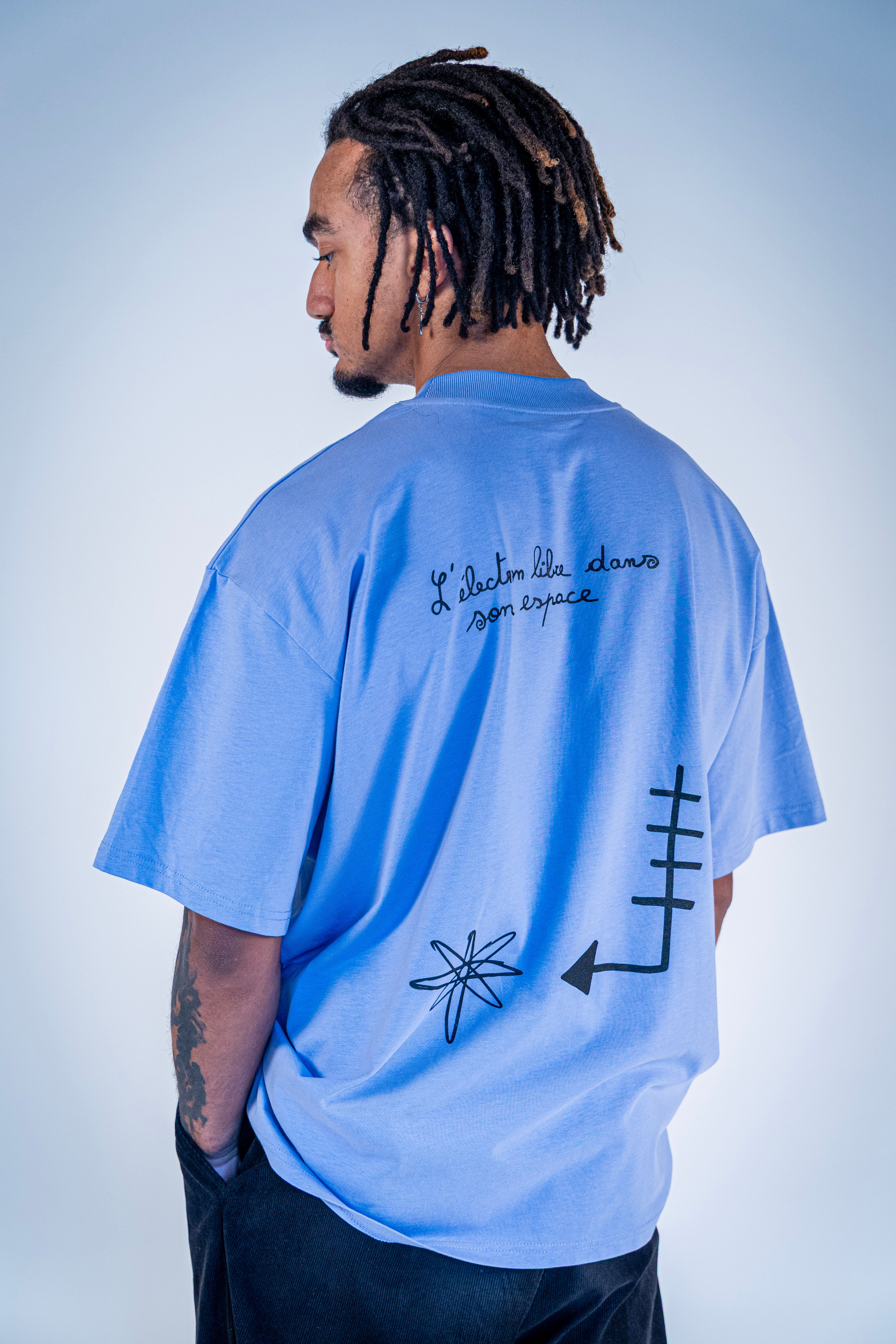 T-shirt Oversize couleur Violet